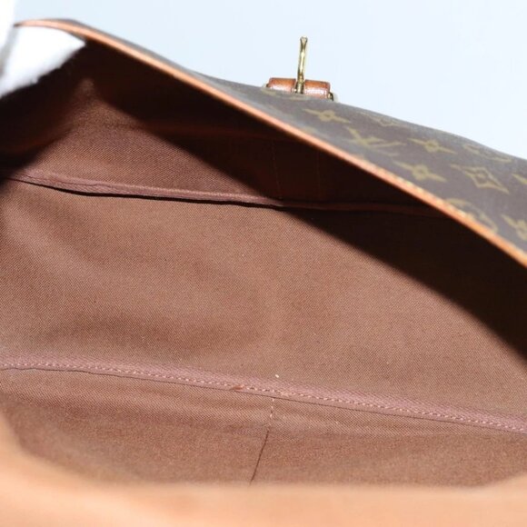 LOUIS VUITTON Monogram Saumur 35 Shoulder Bag - Picture 14 of 15